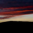 Sonnenuntergang über Butzbach