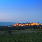 Sonnenuntergang über Carcassonne