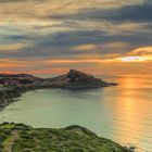 Sonnenuntergang über Castelsardo