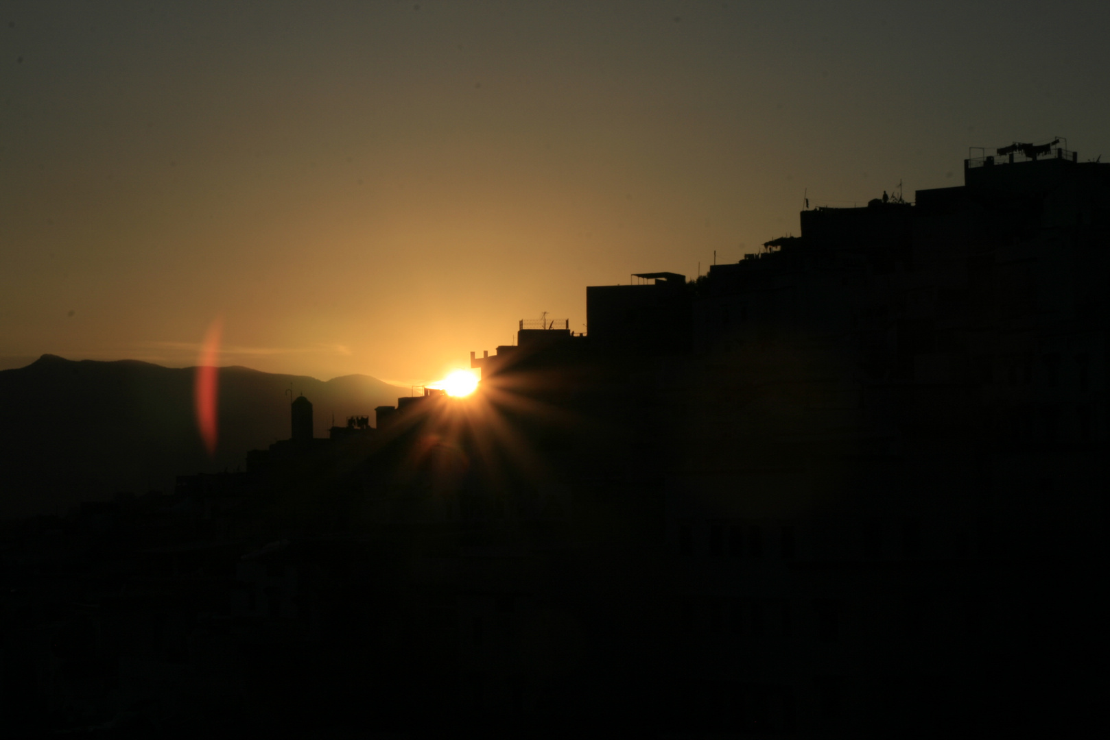 Sonnenuntergang über Chefchaouen