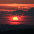 Sonnenuntergang über Chemnitz