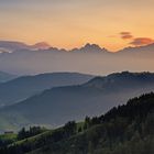 Sonnenuntergang über dem Alpstein