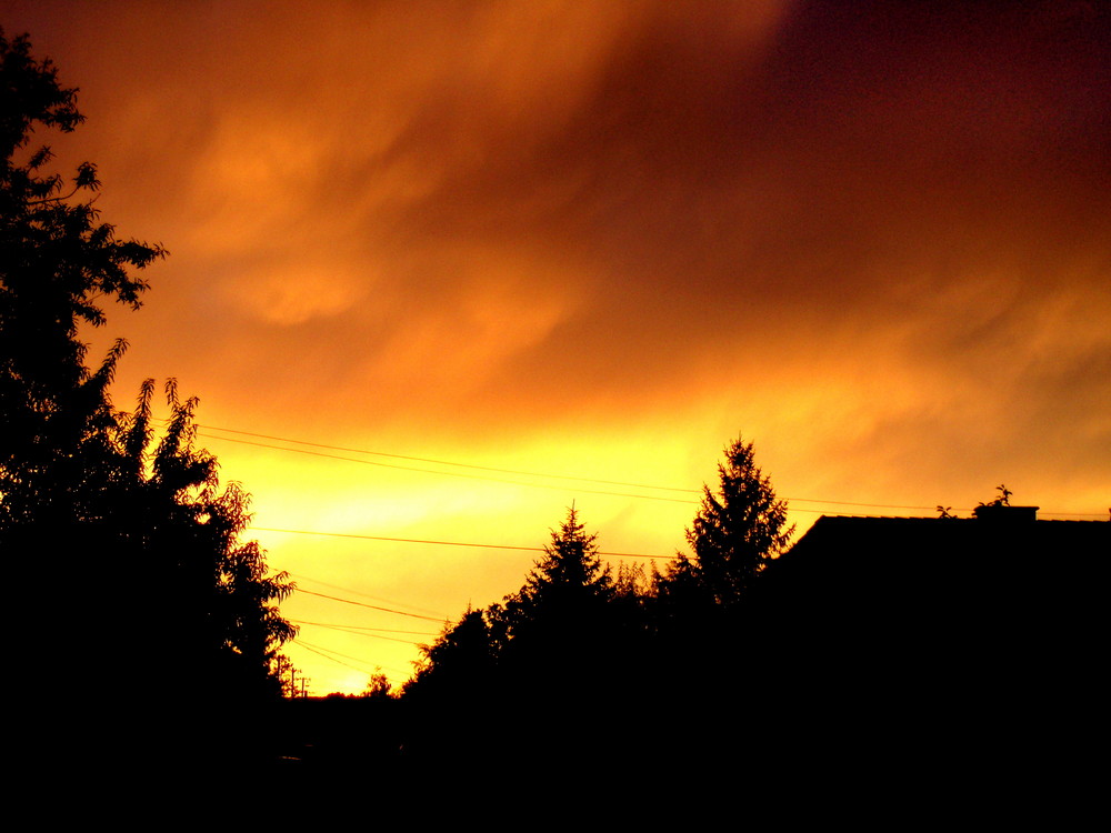 Sonnenuntergang über dem Balaton