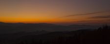 Sonnenuntergang über dem Bayerischen Wald von Frank911 