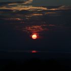 Sonnenuntergang über dem Chiemsee