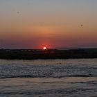 Sonnenuntergang über dem Chobe River