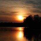 Sonnenuntergang über dem Dutzendteich