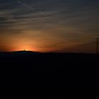 Sonnenuntergang über dem Feldberg