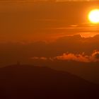 Sonnenuntergang über dem Hohen Bogen