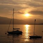 Sonnenuntergang über dem Lago Maggiore