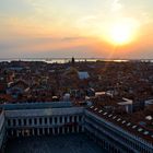 Sonnenuntergang über dem Markusplatz