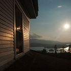 Sonnenuntergang über dem Moosehead Lake