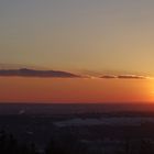 Sonnenuntergang über dem Neckartal bei Esslingen...2