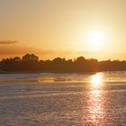 Sonnenuntergang über dem Niederrhein