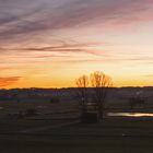 Sonnenuntergang über dem Pflaumdorfer Moos!