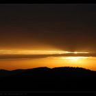 Sonnenuntergang über dem Rothaargebirge [2]