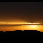 Sonnenuntergang über dem Rothaargebirge [2]