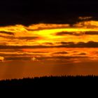 Sonnenuntergang über dem Sauerland