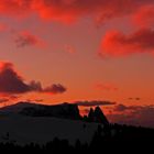 Sonnenuntergang über dem Schlern