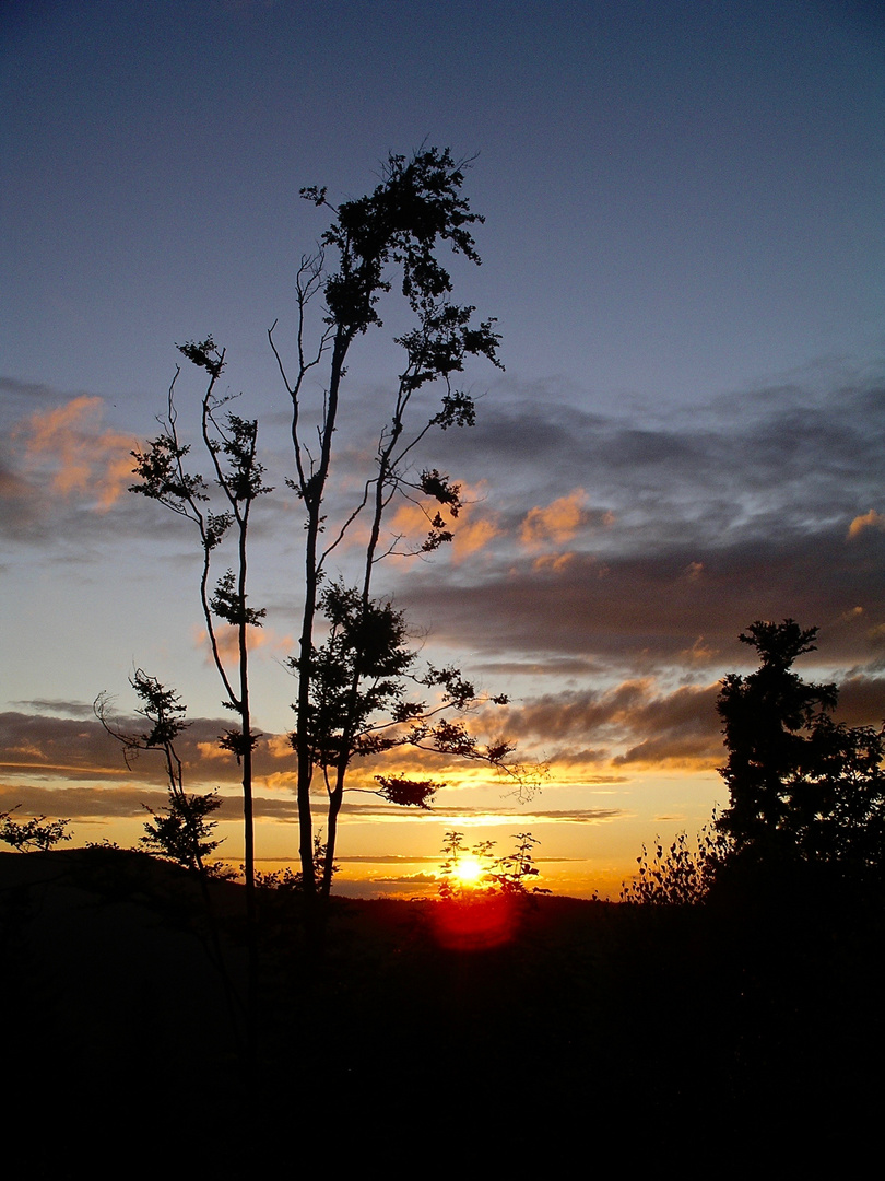 Sonnenuntergang über dem Schwarzwald