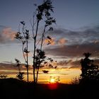 Sonnenuntergang über dem Schwarzwald