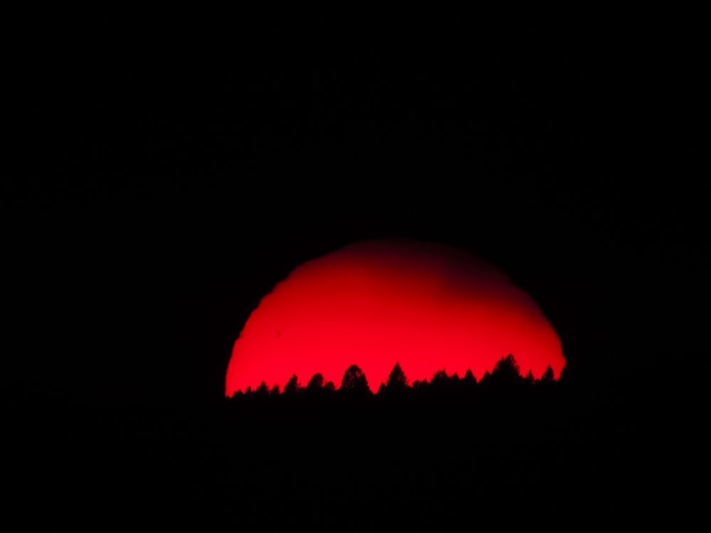 Sonnenuntergang über dem Schwarzwald