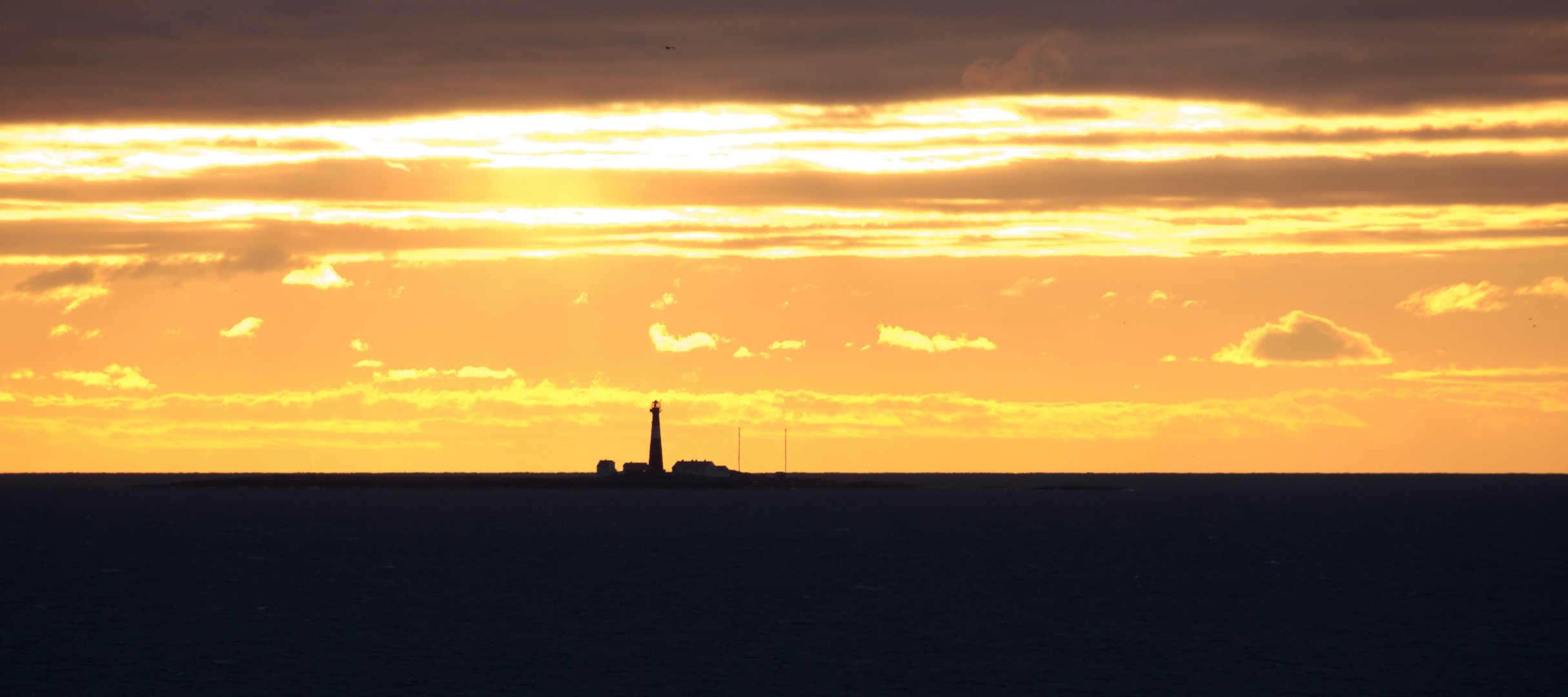 Sonnenuntergang über dem Skagerrak