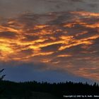 Sonnenuntergang über dem Strohberg (Meng.-Hämmern)