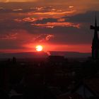 Sonnenuntergang über dem Taunus