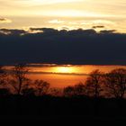 Sonnenuntergang über dem Teufelsmoor