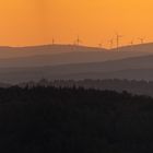 Sonnenuntergang über dem Vordertaunus