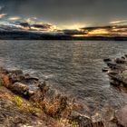 Sonnenuntergang über dem Zürichsee