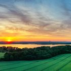 Sonnenuntergang über den Hemmelsdorfer See