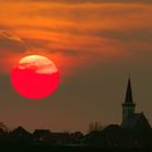 Sonnenuntergang über Den Hoorn ( Texel ) I