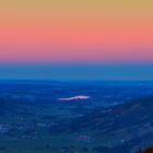 Sonnenuntergang über den Rottachsee