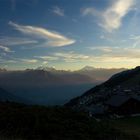 Sonnenuntergang über der Bettmeralp