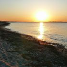 Sonnenuntergang über der Eckernförder Bucht