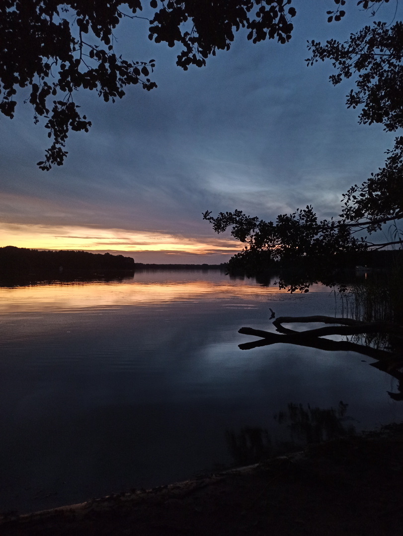 Sonnenuntergang über der Havel / Berlin