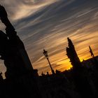 Sonnenuntergang über der Karlsbrücke