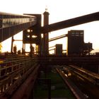 Sonnenuntergang über der Kokerei Zollverein 