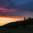 Sonnenuntergang über der Kugelsburg