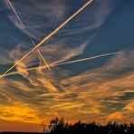 ...Sonnenuntergang über der Lausitz...