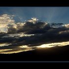 Sonnenuntergang über der Maiskogel in Kaprun