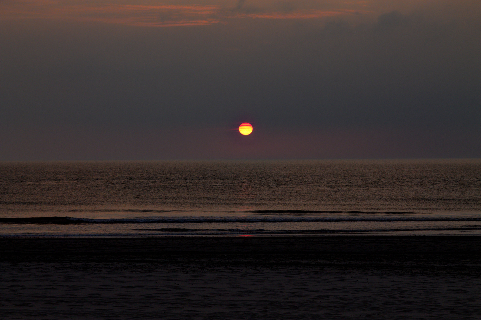 Sonnenuntergang über der Nordsee 3