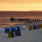 Sonnenuntergang über der Nordsee