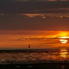 Sonnenuntergang über der Nordsee