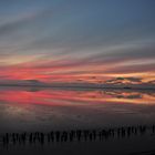 Sonnenuntergang über der Nordsee