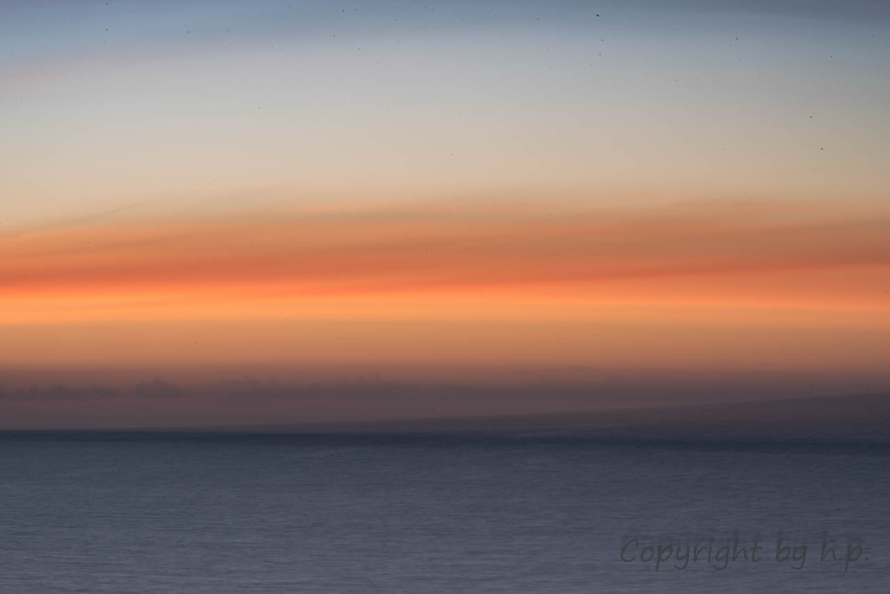 Sonnenuntergang über der Nordsee