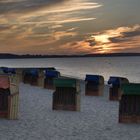 Sonnenuntergang über der Ostsee