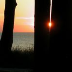 Sonnenuntergang über der Ostsee (Ostseebad Nienhagen)